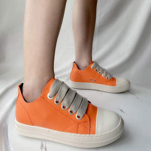 Women's Flat High Street Casual Sneakers 11201135C