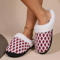 Women's Indoor Home Warm and Anti-Slip Slippers 37867385C