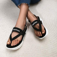 Women's Platform Wedge Toe-Ring Sandals 20115442C