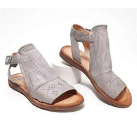 Women'S Open Toe Vintage Flat Sandals 48715538C