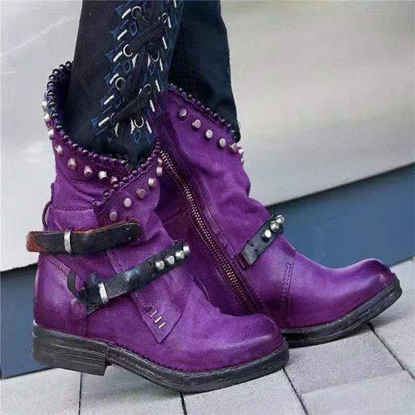 Women'S Vintage Ankle Boots 35000568C