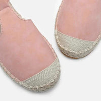 Women's Flat Elastic Espadrille Fisherman Shoes 94793500C