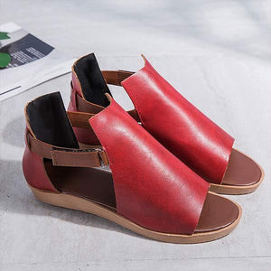 Women's Retro Flat Sandals 88880419C