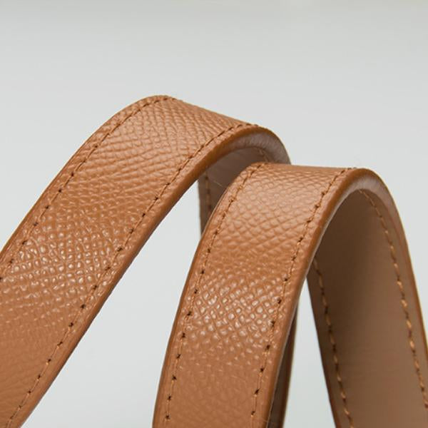 Women's Vintage Square Buckle Leather Belt 28546206C