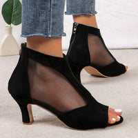 Women’s Fashionable Mesh Hollow Dress Sandals 93009100S