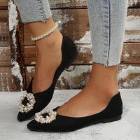 Women's Fashionable Rhinestone Casual Flat Shoes 67146081S