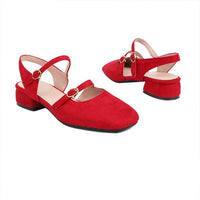 Women'S Chunky Heel Medium Heel Mary Jane Shoes 57672990C