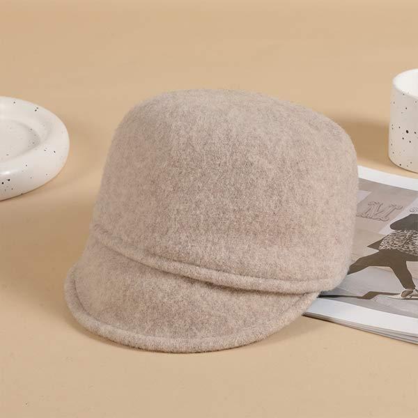 Woolen Equestrian Hat 49106482C