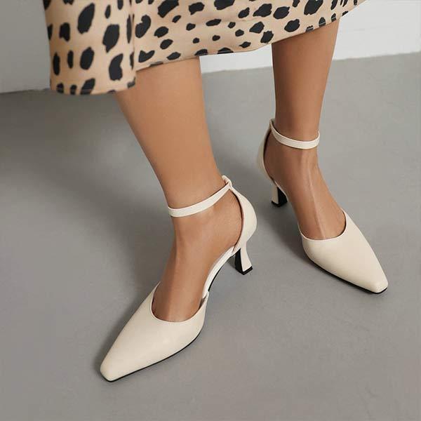Women's Stiletto Heel Ankle Strap Sandals 63198365C