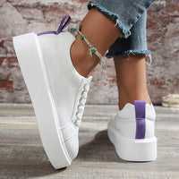 Women's Round-Toe Thick Sole Casual Athletic Shoes 00732180C