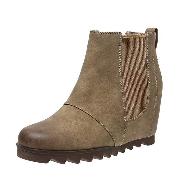 Women's Slip-On Wedge Ankle Boots 84252132C