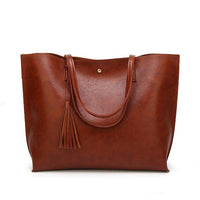 Women's Fashionable Retro Large Capacity Handbag Tote Bag 14360920S