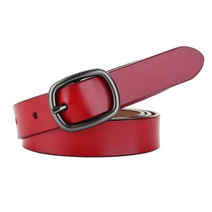 Women's Fashion Cowhide Pin Buckle Belt 99727515C