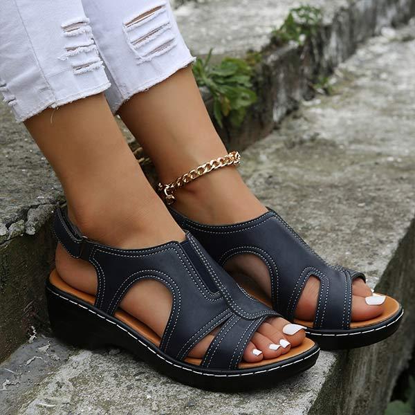 Women's Platform Peep-Toe Sandals 71795304C