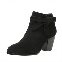 Women's High Heel Fashion Boots with Chunky Heels 54890840C