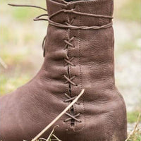 Women's Flat Cross Strap Low-Calf Boots 58481751C
