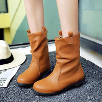 Women's Casual Everyday Flat Ankle Boots 06200291S