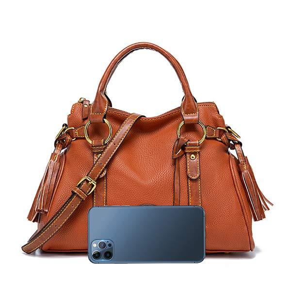Retro Color-Block Handbag & Crossbody Bag 21114394C
