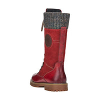Women's Vintage Patchwork Cotton-Lined Martin Boots 15598171S