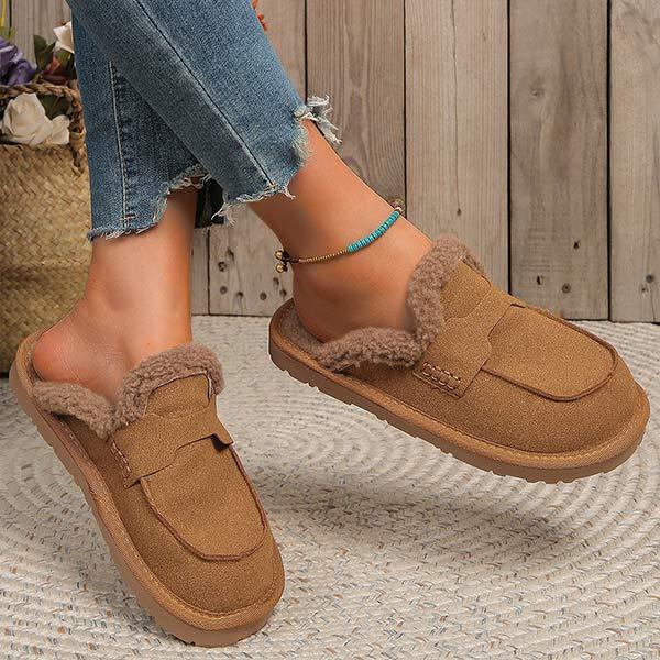 Women's Plush-Lined Cozy Slippers 79361170C
