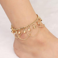 Personalized Fashion Tassel Bell Anklet 52010358C