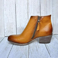 Women's Vintage Chunky Heel Ankle Boots 71428361C