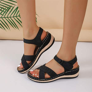 Women's Vintage Wedge Heel Sandals 70493416C