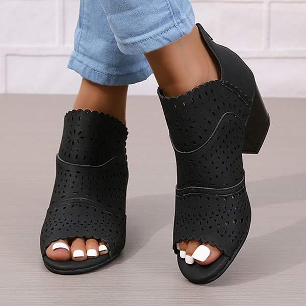 Women's Peep Toe High Heel Sandals 53372477C
