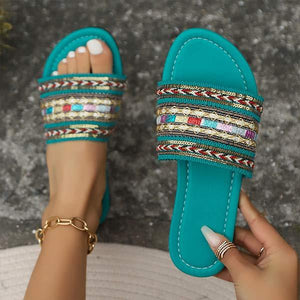 Women's Vintage Flat Sandals 08332633C