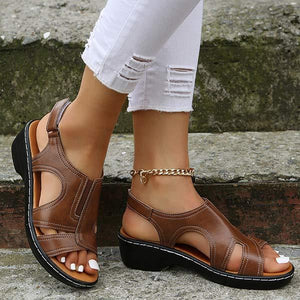 Women's Platform Peep-Toe Sandals 71795304C
