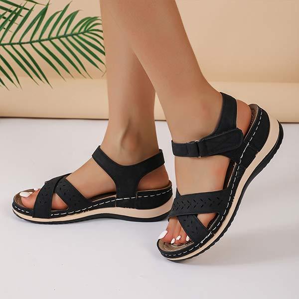 Women's Vintage Wedge Heel Sandals 70493416C