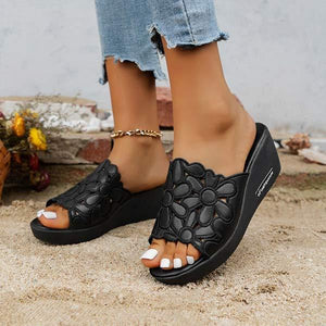 Women's Retro Style Wedge Sandals 49942079C