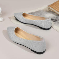 Women's Pointed-Toe Shallow-Mouth Flat Shoes 56248413C