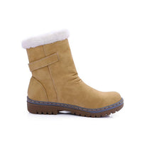 Women's Casual Buckle Ankle Snow Boots 75289564S