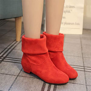 Women's Casual Flat Short Boots: Versatile Comfort in Every Step 81635193C