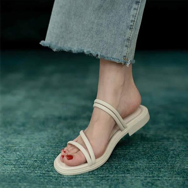 Women's Slip-on Flat Sandals 97326506C