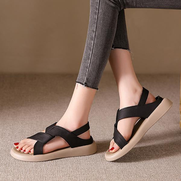 Women’s Casual Round Toe Flat Sandals 13452224S