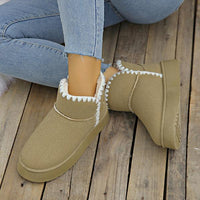 Women's Casual Boho Style Thick Sole Snow Boots 67142346S