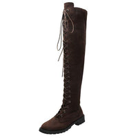 Women's Flat Over-the-Knee Martin Boots 03833225C