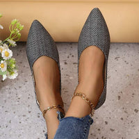 Women's Stylish Pointed-Toe Flat Shoes 15577735C