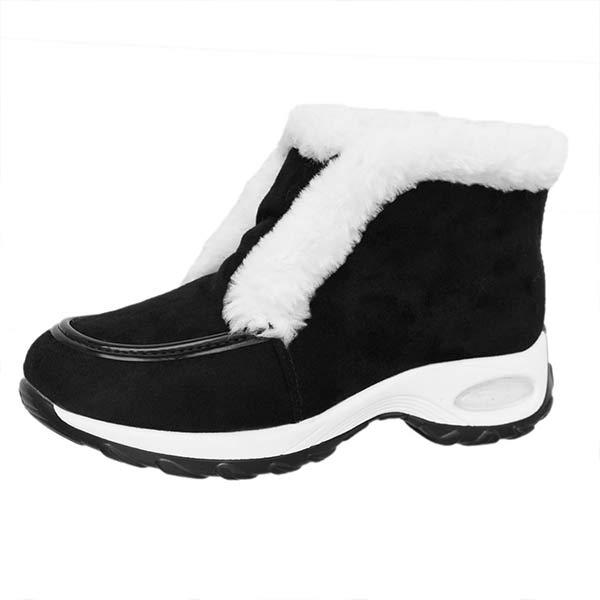 Women's Fleece-Lined Snow Boots with Air Cushion Outsole 78800265C