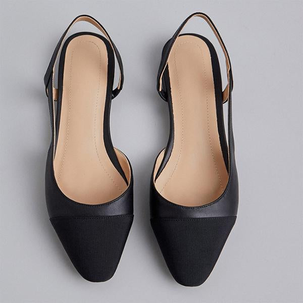 Women's Fashionable Elegant Hollow Flat Sandals 29670802S