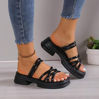 Women's Thick-Soled Two-Wear Sandals 08339377C