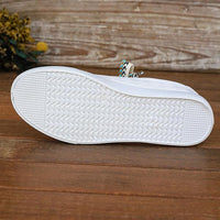 Women's Casual Strappy White Flat Shoes 40349386S