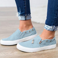 Women'S Casual Flat Slip-On Shoes 01138458C