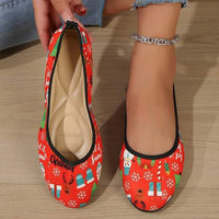 Women's Christmas Black Friday Fashion Casual Slip-On Shoes 85505544C