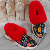 Women's Thick, Insulated, and Non-Slip Fuzzy Shoes 12474675C