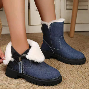 Women's Side-Zip Snow Boots 90154906C