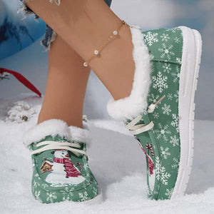 Women's Christmas Short Snow Boots 25044289C