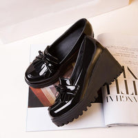 Women's Retro Casual Wedge Tassel Shoes 30638733S
